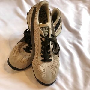Beige and Olive Men Puma